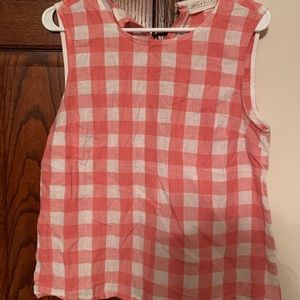 Gingham Tank